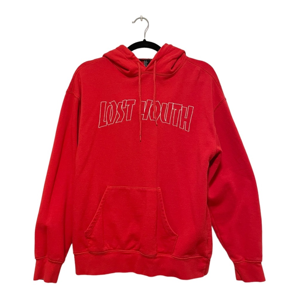 Forever21 Red “Lost Youth” Hoodie